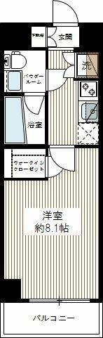 東武伊勢崎線 東向島駅 徒歩6分 9階建 築13年の間取り写真