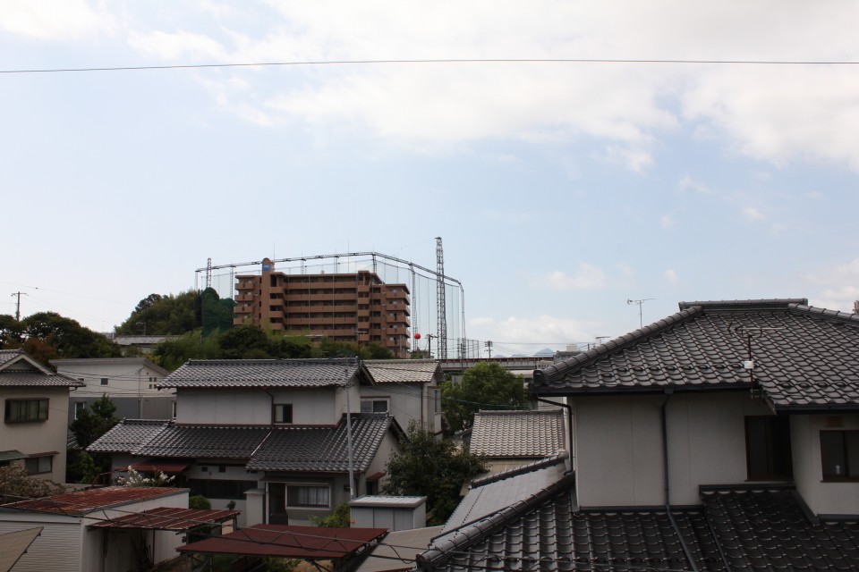 【広島市佐伯区八幡東のアパートの眺望】