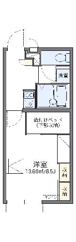 【レオパレスＴＳおおつかの間取り】