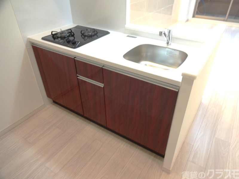 キッチン　自炊の捗るキッチンです。