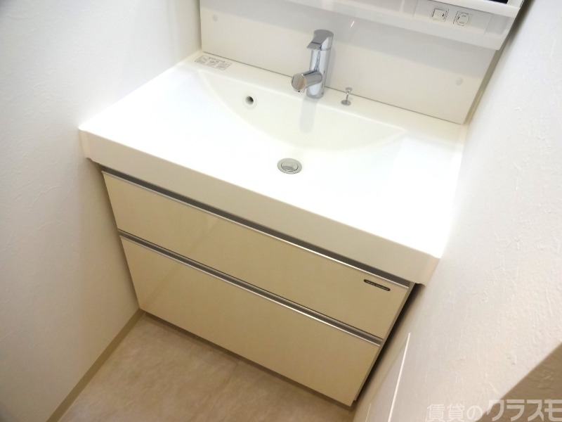 洗面設備　うがい・手洗いを是非！