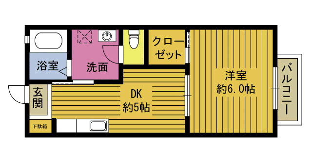 メゾンボヌールの間取り