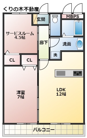 イリゼトキワの間取り