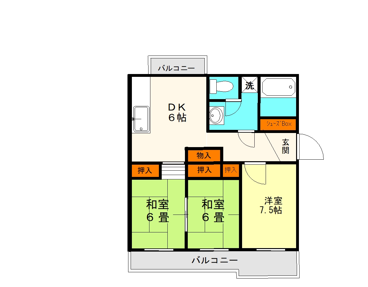 宮本コーポ_間取り_0