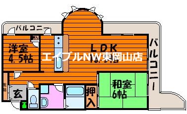 【エクセレント旭川の間取り】