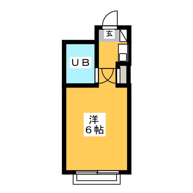 ハイツハセガワの間取り