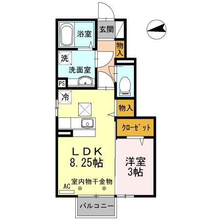 プランドールの間取り