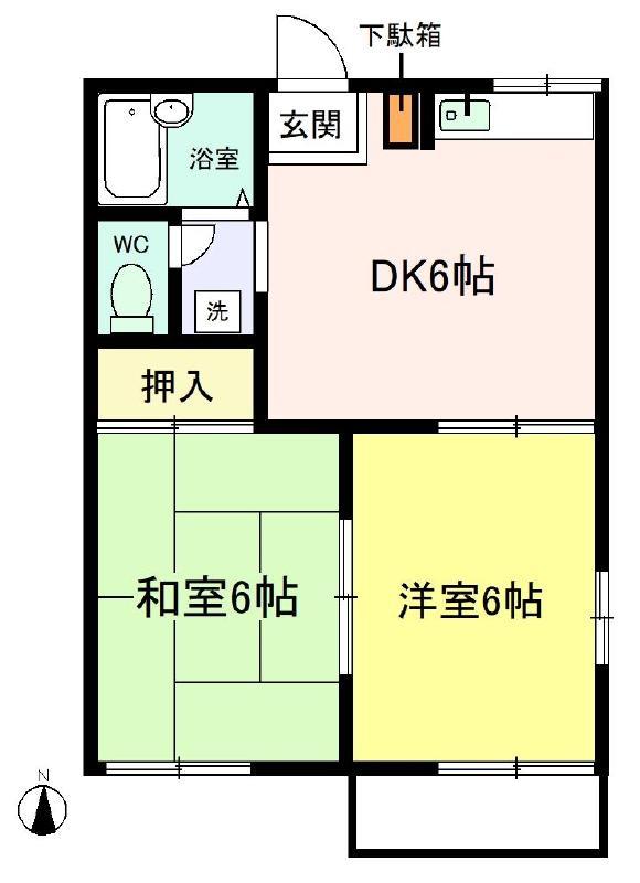 タウニィ緑ヶ丘の間取り