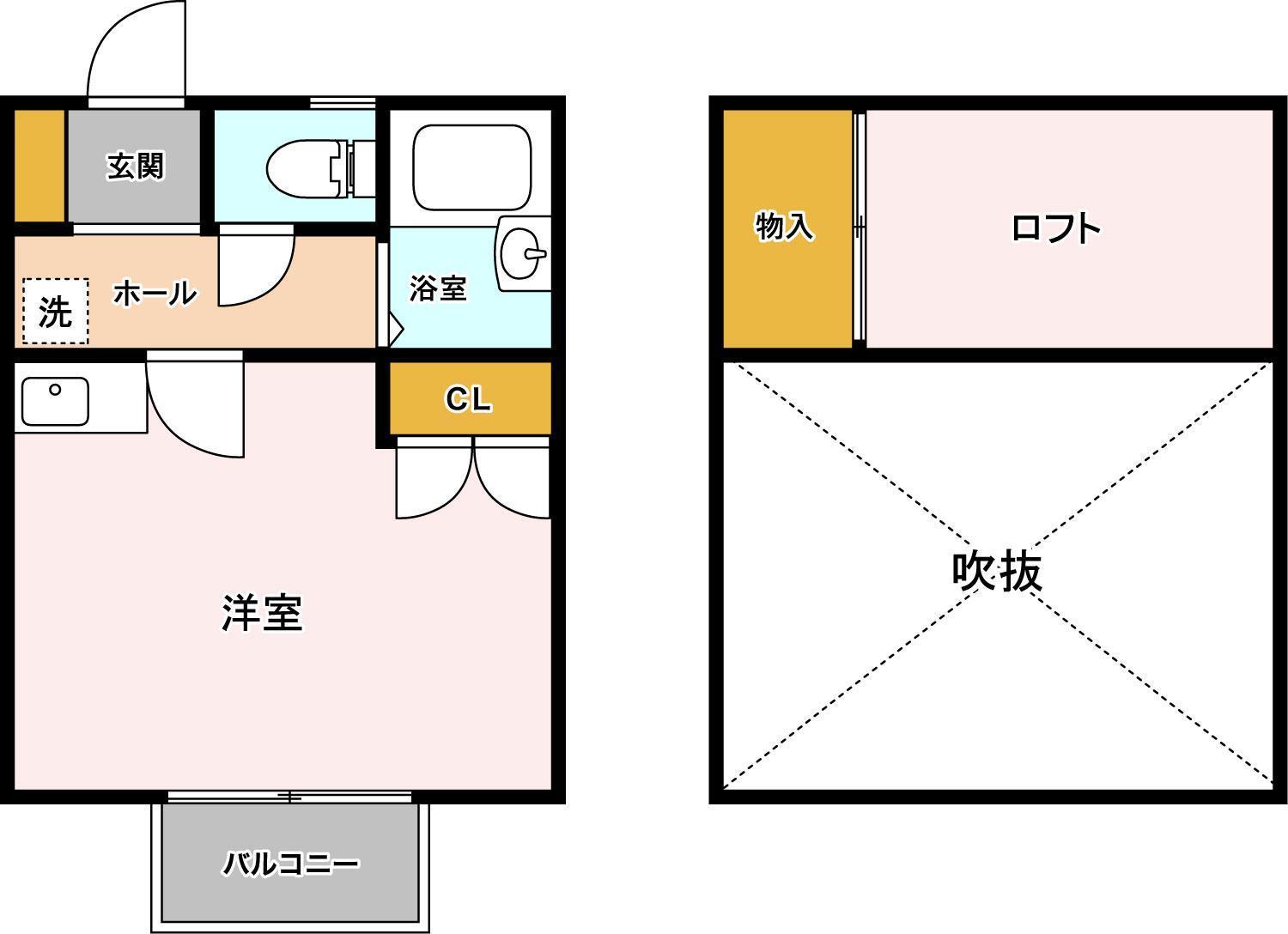 ベルトピア立町の間取り