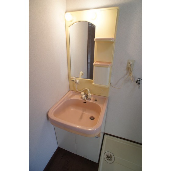 洗面設備　シャワー付洗面台♪