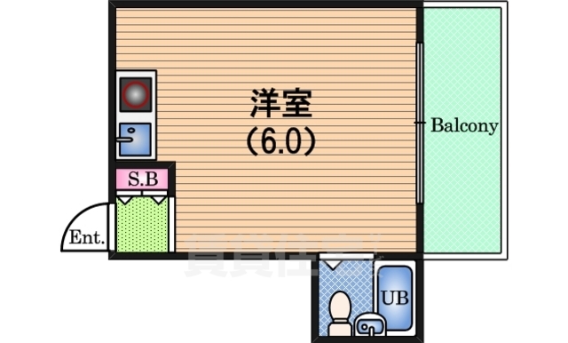 LBアパートメント（旧備洲ビル）の間取り