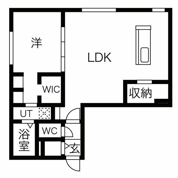 Ｒ-fino札幌桑園の間取り