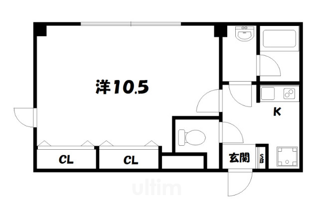 烏丸アネックスの間取り