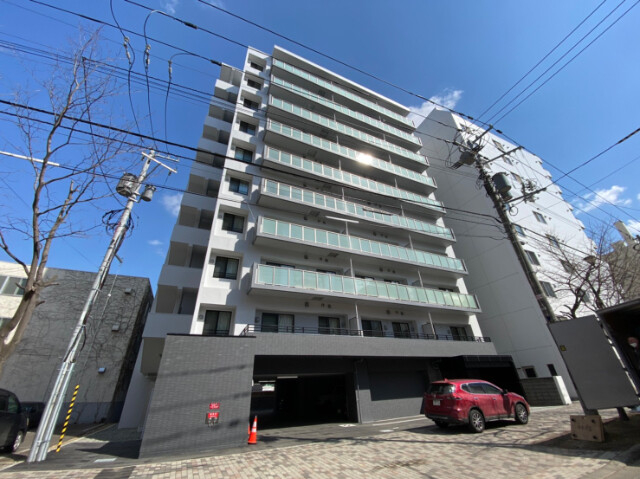 プライマル札幌桑園の建物外観