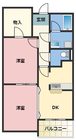 Ｙコートの間取り