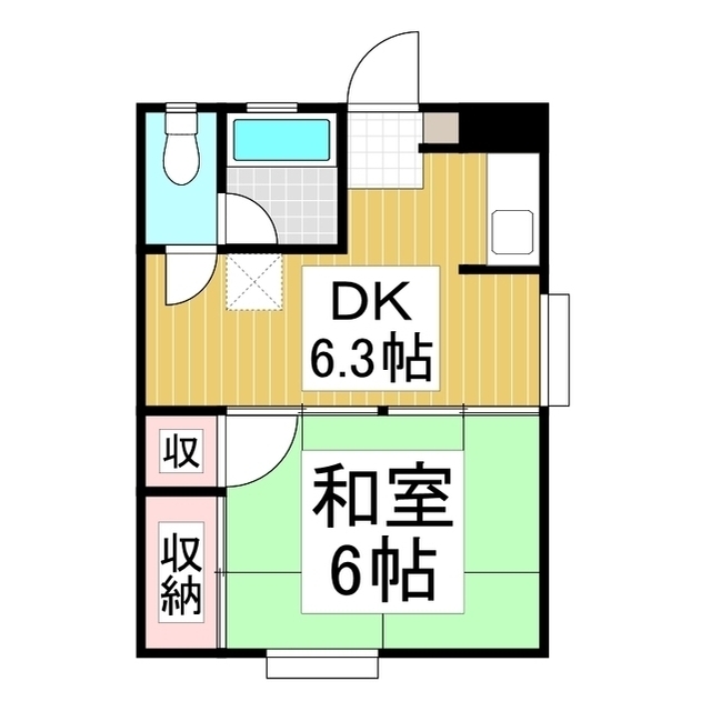 サンレスト蓼科の間取り