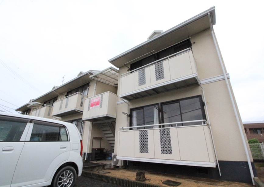 建物外観　倉敷市中庄の2DKアパート☆
