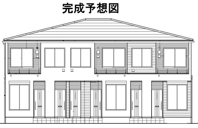 【大森アパートＡの建物外観】