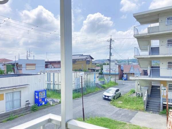 【茂原市緑町のマンションの眺望】