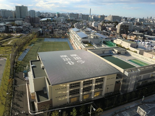 【足立区新田のマンションの小学校】