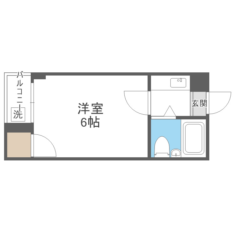 【ロイヤルパレス東住吉の間取り】