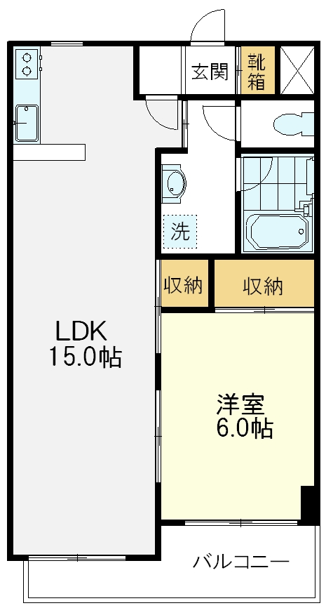 サンシャイン日吉の間取り