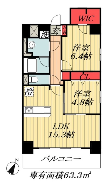 デンドライトの間取り