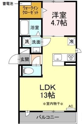 GRAND D-room御器所の間取り