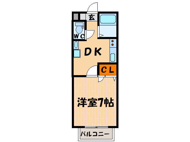 ハイツサングリーンの間取り