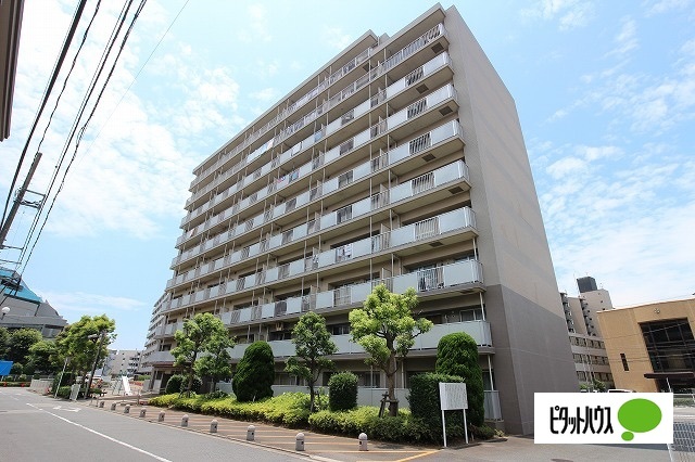 【コンフォート津田沼弐番館の建物外観】