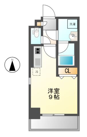 キャナルスクエアの間取り