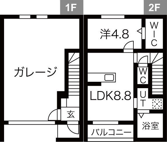 s’egrato(セグレート)の間取り