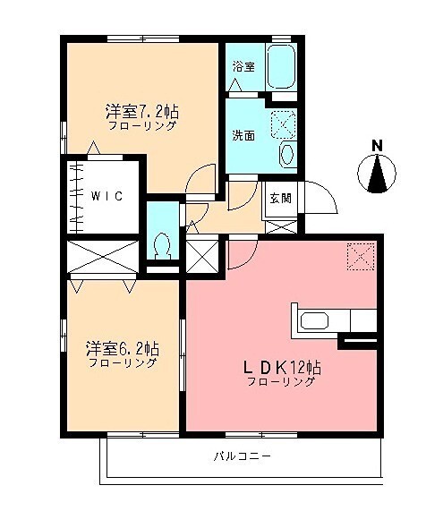 エクセレントの間取り