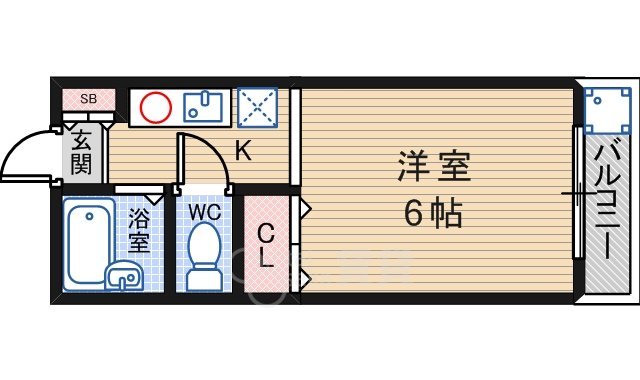 ブロッサムコートの間取り