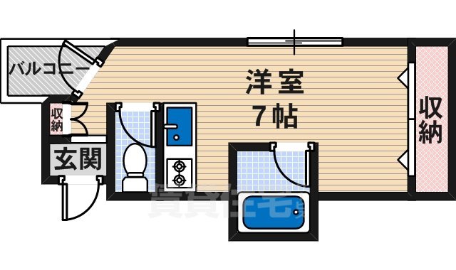 セブンフロアハイツの間取り