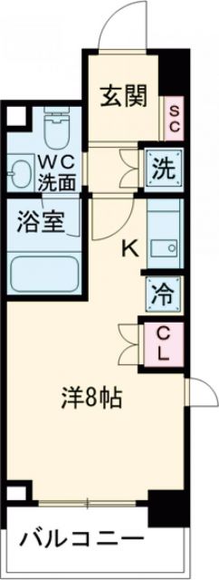 ＴＨＥパームス田園調布の間取り