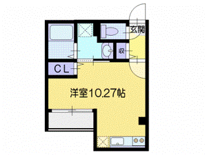 オルセーイスト稲穂の間取り