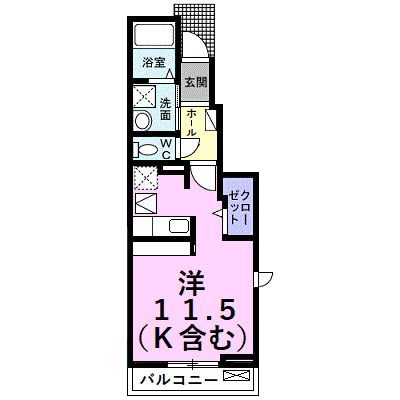 サン　ガーデンの間取り