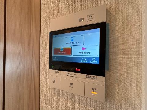 セキュリティ　カメラ付インターホン