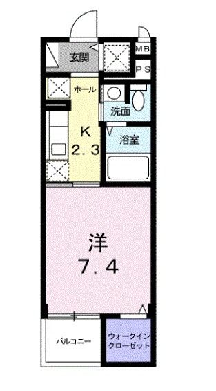 【堺市東区北野田のマンションの間取り】