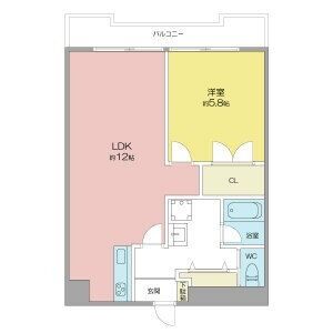 CASA小幡の間取り