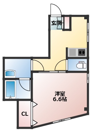 カーサローザの間取り