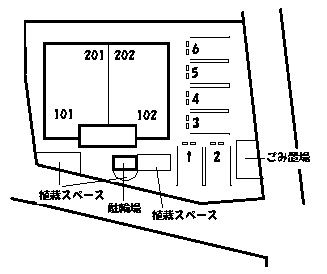 【安城市今本町のアパートの駐車場】