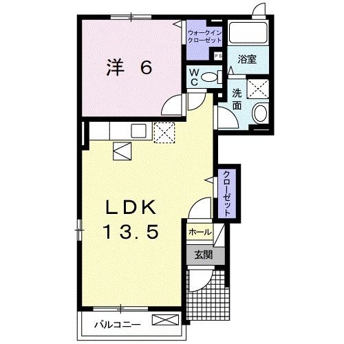 安城市今本町のアパートの間取り