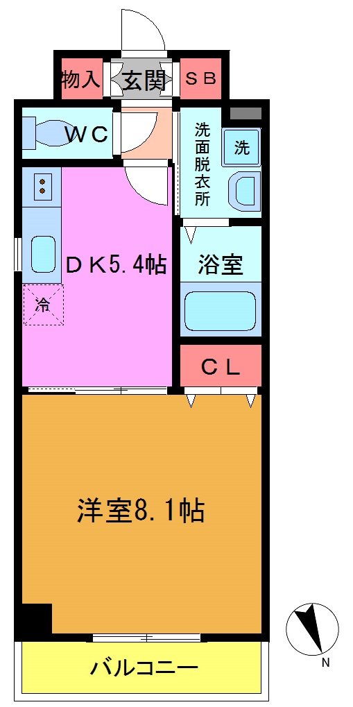 【浦安市当代島のマンションの間取り】