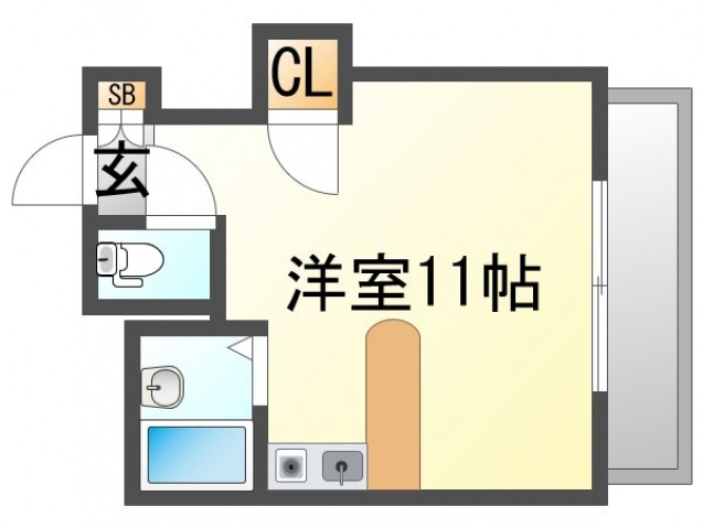 ハイム　サウスヒルズの間取り