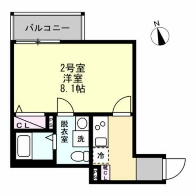 アサナミ相模原中央の間取り