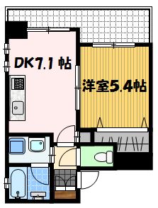 【ヒルズ文教の間取り】