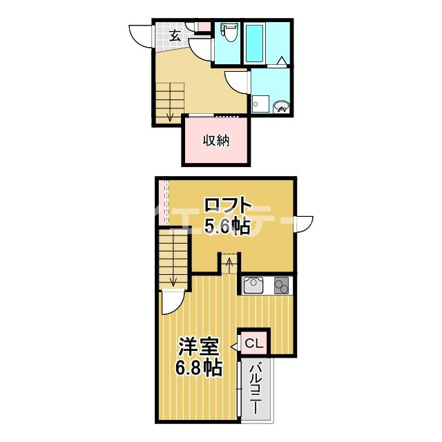 ADC麦島IIの間取り