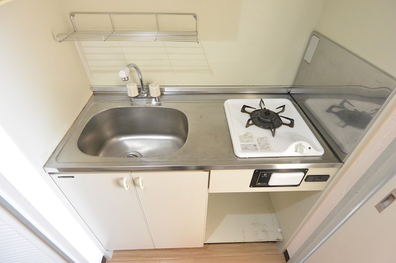キッチン　1口ガスコンロ付き